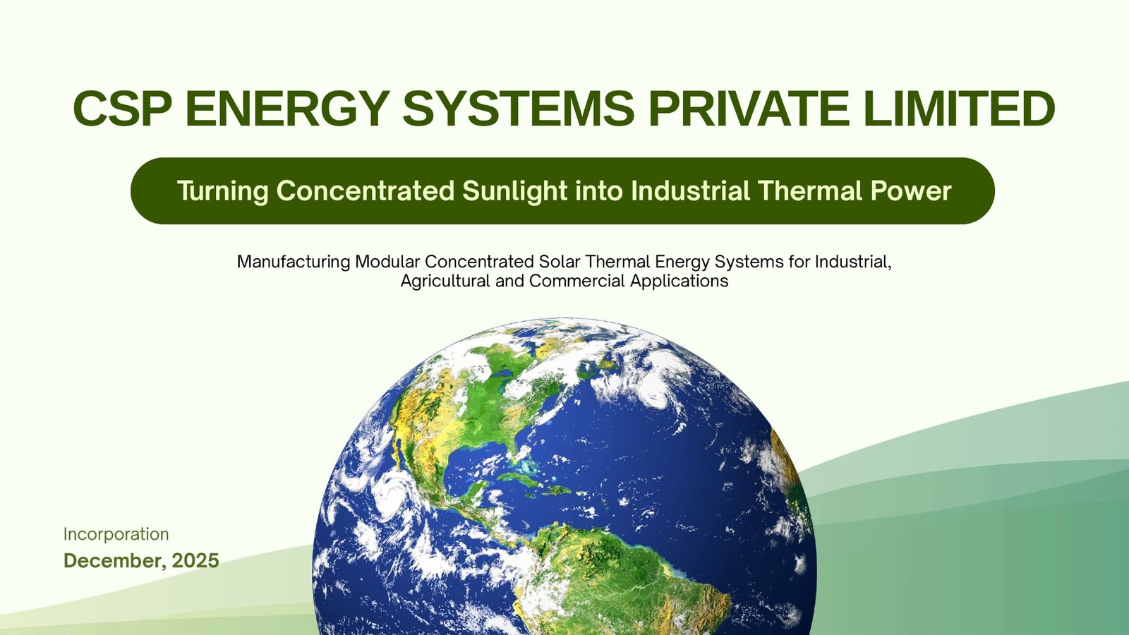 CSP Energy Systems supplied profile page 1